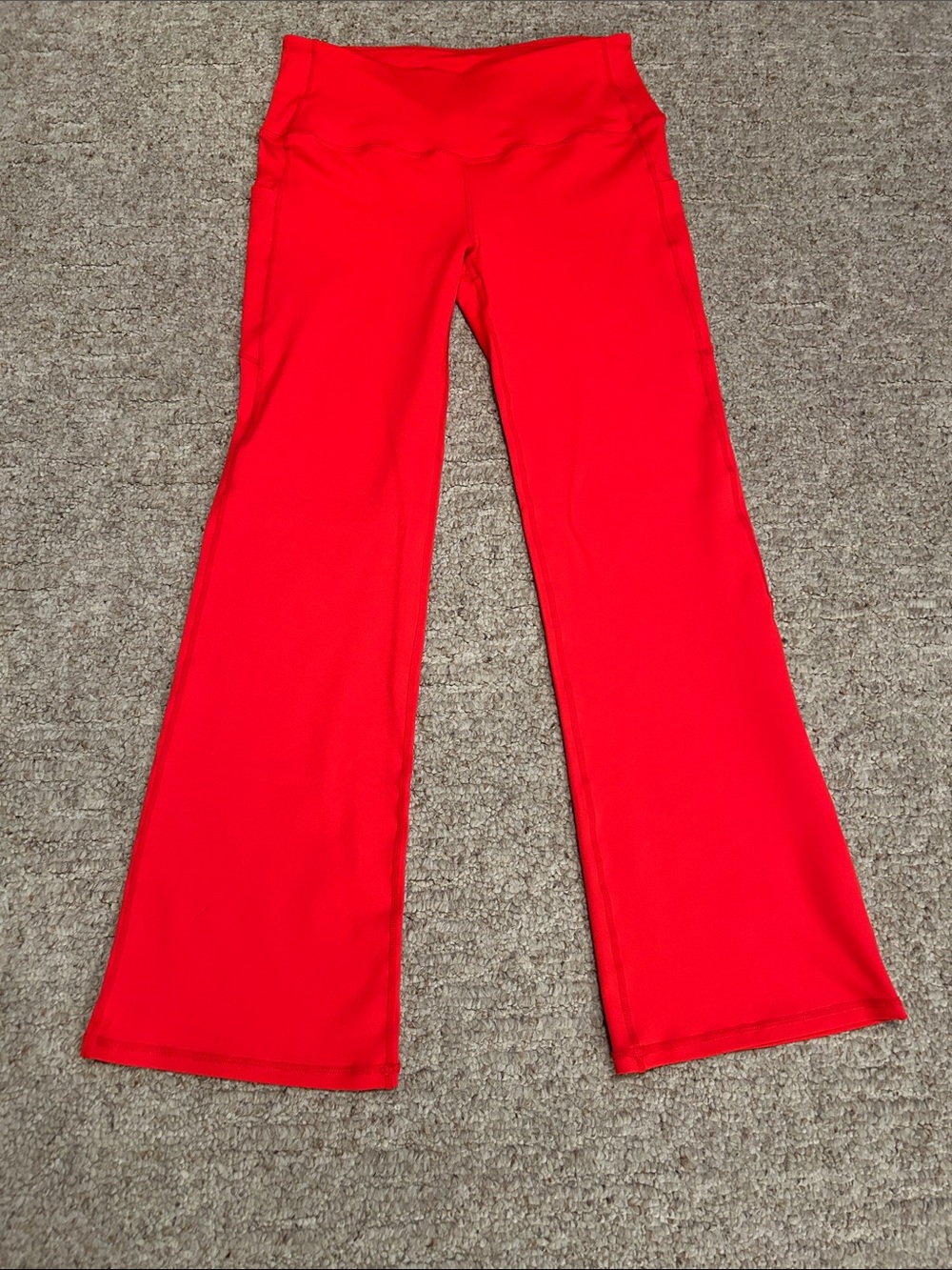 Source Unknown Bright Red Track Pants Joggers
